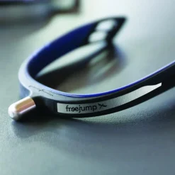 Éperons De Polo*Freejump - Éperons articulés Spur'One à bout rond / bleu perle Noir