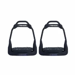 Hot - Étriers Air's Full black plancher plat / oeil droit / silver Glitter édition Étriers Classiques