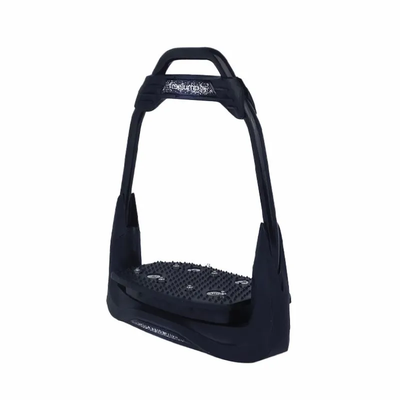 Hot - Étriers Air's Full black plancher plat / oeil droit / silver Glitter édition Étriers Classiques