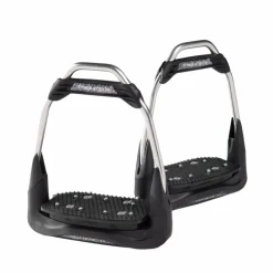 Discount - Étriers Air's plancher plat / oeil droit / silver Glitter édition Étriers Classiques