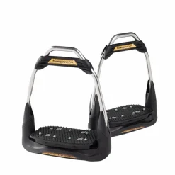 Hot - Étriers Air's plancher plat / oeil droit / gold Glitter édition Étriers Classiques