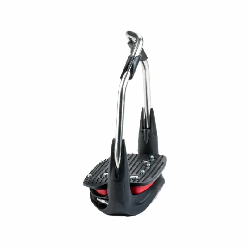 New - Étriers Air's plancher plat / oeil orienté / noir / noir Étriers Classiques