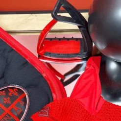 Outlet - Étriers Soft'Up Lite Noir / Rouge Étriers De Sécurité