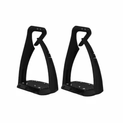 Concours Complet D'Equitation|Étriers De Sécurité*Freejump - Étriers Soft'Up Pro + noir/ noir