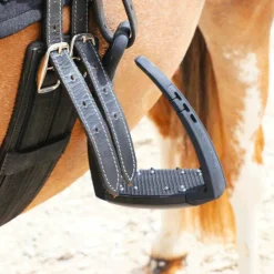 Concours Complet D'Equitation|Étriers De Sécurité*Freejump - Étriers Soft'Up Pro + noir/ noir