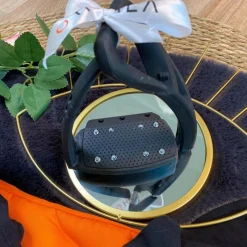 Concours Complet D'Equitation|Étriers De Sécurité*Freejump - Étriers Soft'Up Pro + noir/ noir