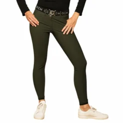 Pantalons D'Équitation*GEM - Pantalon d'équitation femme John sapin Vert