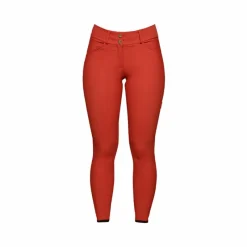 Pantalons D'Équitation*GEM - Pantalon d'équitation femme John full grip tandoori spice Rouge