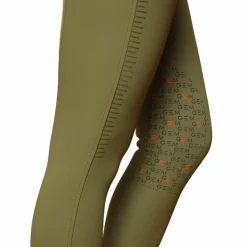 Pantalons D'Équitation*GEM - Pantalon d'équitation femme Dorado kaki Vert
