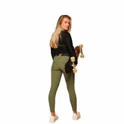 Pantalons D'Équitation*GEM - Pantalon d'équitation femme Dorado kaki Vert