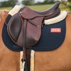 Sale - Tapis de selle Leo bleu Tapis De Selle|Tapis Cso/ Mixtes