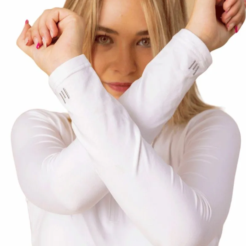 T-Shirts Et Baselayers*GEM - T-shirt technique manches longues Canberra Blanc