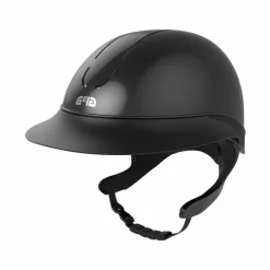 Hot - Casque d'équitation Global Dual EVO TLS shiny/ visière matt black Casques D'Équitation À Visière Polo|Casques D'Équitation