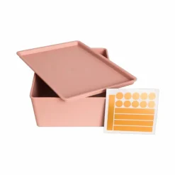 La Graineterie Ohlala*Grooming Deluxe - Boîte à nourriture avec couvercle vieux Rose