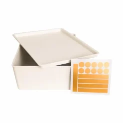 La Graineterie Ohlala*Grooming Deluxe - Boîte à nourriture avec couvercle Blanc