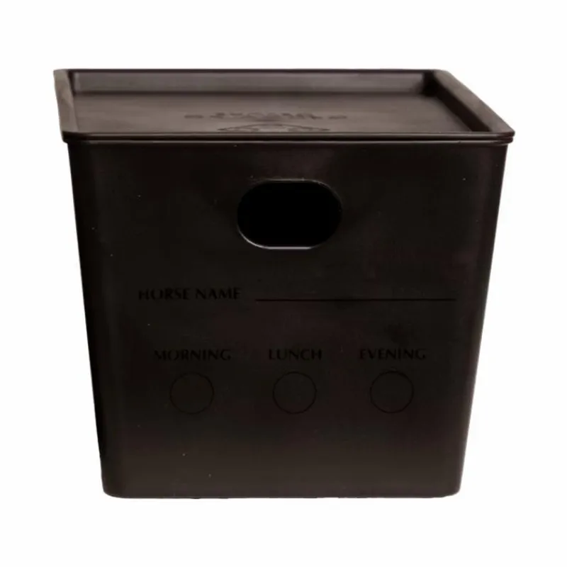 La Graineterie Ohlala*Grooming Deluxe - Boîte à nourriture avec couvercle Noir