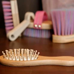 Brosses À Crins*Grooming Deluxe - Brosse à crins Licorne Sammy enfant bois Marron