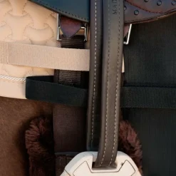 Confort Et Soutien*Grooming Deluxe - Ceinture ventrale pour cheval Noir