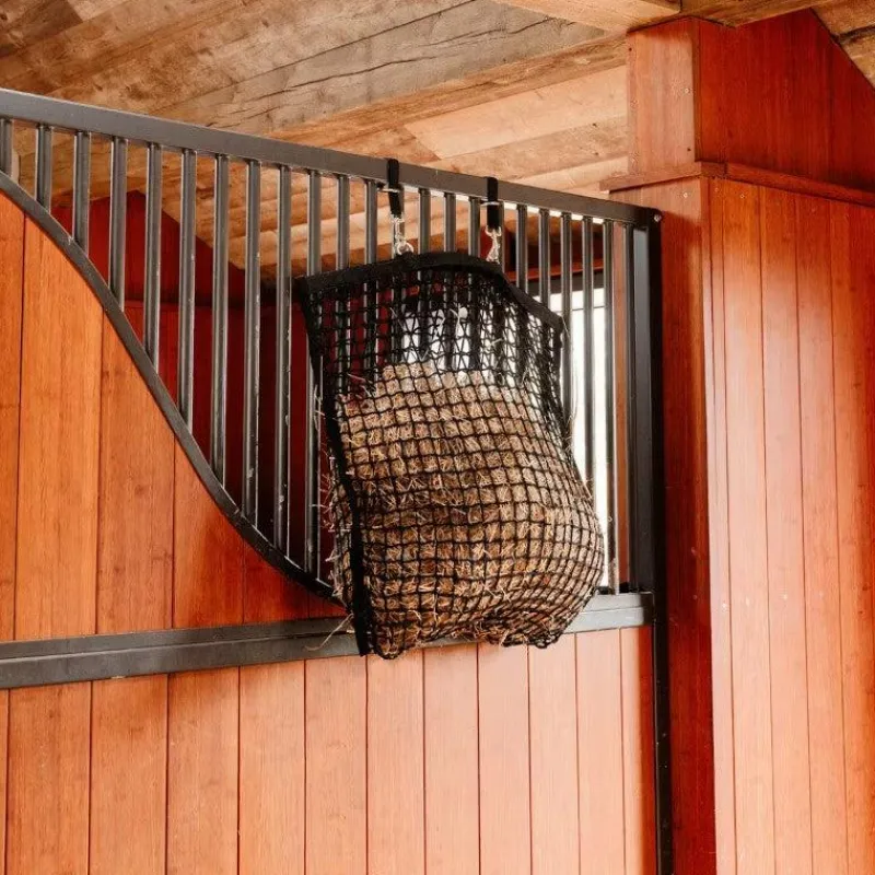 Filets Et Sacs À Foin*Grooming Deluxe - Filet à foin carré Easy Fill 4,5cm Noir