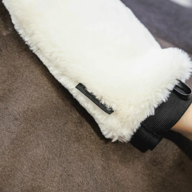 Grooming|Gants De Pansage*Grooming Deluxe - Gant de pansage mouton naturel