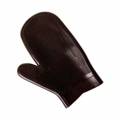 Gants De Pansage*Grooming Deluxe - Gant de Grooming en caoutchouc brun Marron