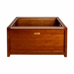 La Graineterie Ohlala|Mangeoires Et Abreuvoirs*Grooming Deluxe - Mangeoire en bambou Marron