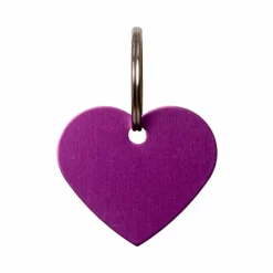 Licols Poneys|Accessoires De Licols*Grooming Deluxe - Médaille à graver coeur Violet