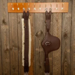 Clearance - Porte pour sangles et vestes en bois Organisateurs D'Écurie|Sacs Et Malles De Pansage