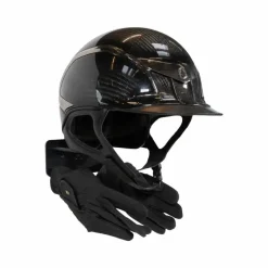 Accessoires De Casques*Grooming Deluxe - Porte-casque avec crochet acier Noir