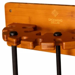 Organisateurs D'Écurie|Sacs Et Malles De Pansage*Grooming Deluxe - Porte-cravaches rond en bois Marron