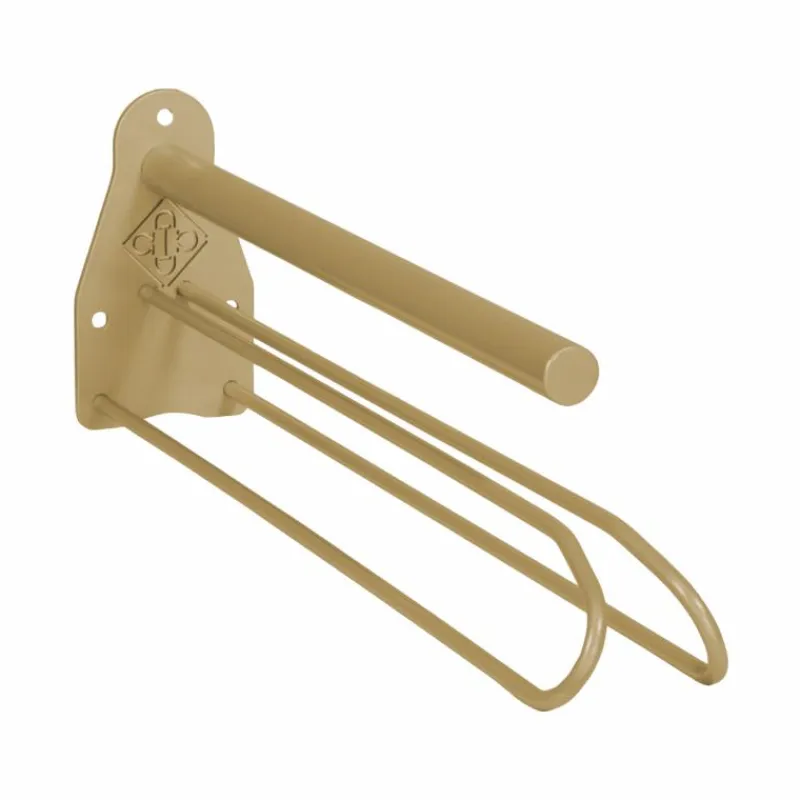 Quincaillerie|Chariots Et Porte-Selles*Grooming Deluxe - Porte-selle avec support tapis métal or Doré
