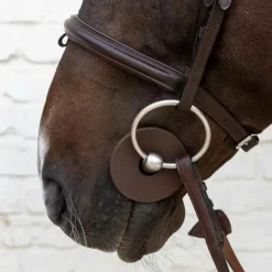 Clearance - Rondelles de mors en silicone grand trou (x2) Accessoires De Mors|Mors Poneys