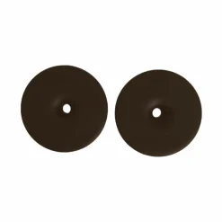 Accessoires De Mors|Mors Poneys*Grooming Deluxe - Rondelles de mors en silicone petit trou (x2) Marron