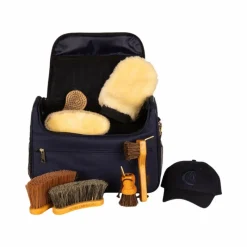 Sacs Et Malles De Pansage*Grooming Deluxe - Set Grooming bag de pansage   + brosses Marine