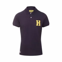 Polos Et Chemises|Polos Et Chemises*Hagg - Polo manches courtes homme / jaune Marine