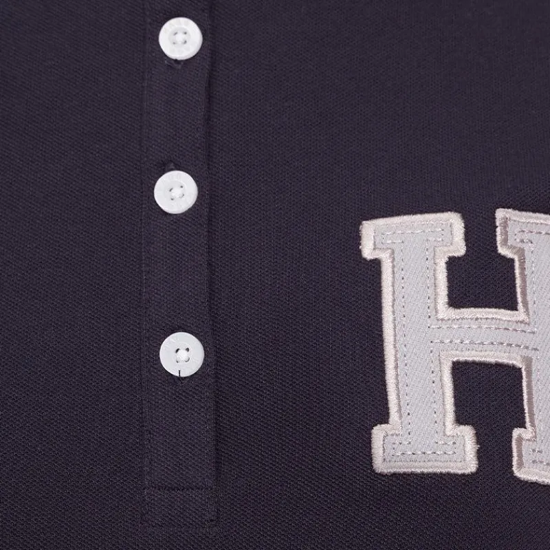 - Polo manches courtes femme / gris Polos Et Chemises