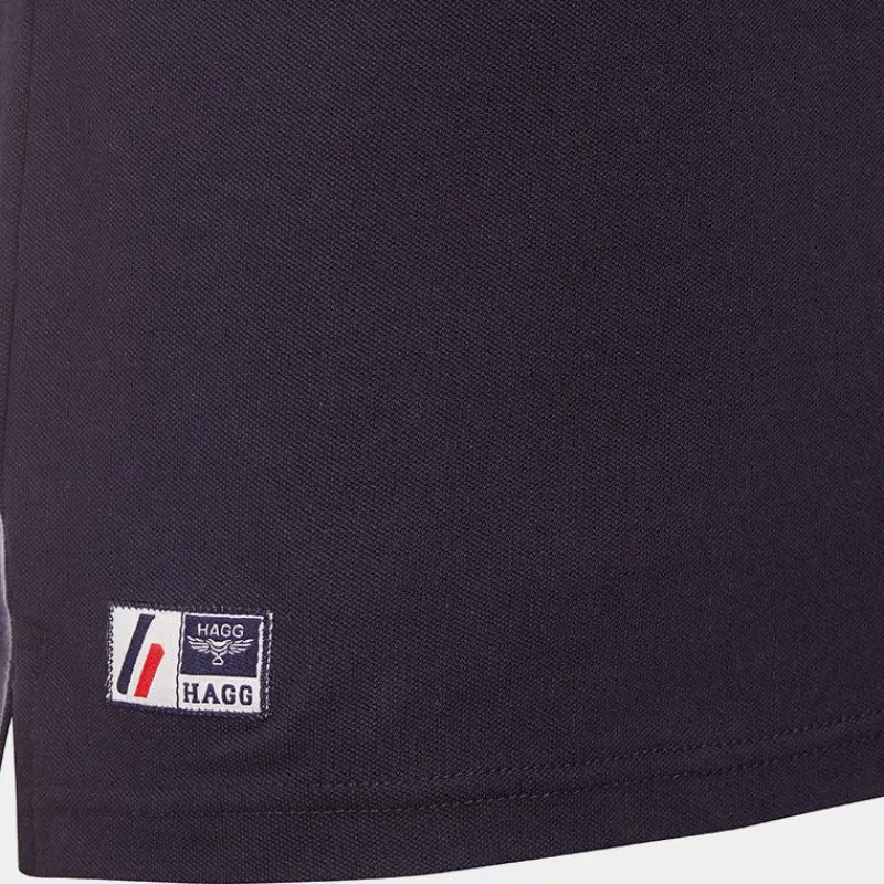 Polos Et Chemises|Polos Et Chemises*Hagg - Polo manches courtes homme Marine