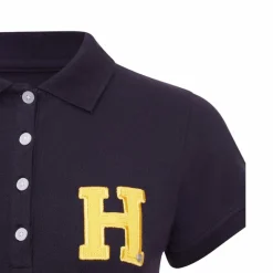 Polos Et Chemises*Hagg - Polo manches courtes femme / jaune Marine