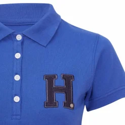 Polos Et Chemises*Hagg - Polo manches courtes femme roi Bleu