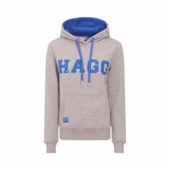 Pulls Et Gilets*Hagg - Sweat à capuche femme / bleu roi Gris