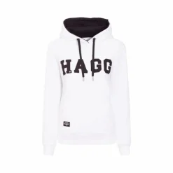 Pulls Et Gilets*Hagg - Sweat à capuche femme / noir Blanc