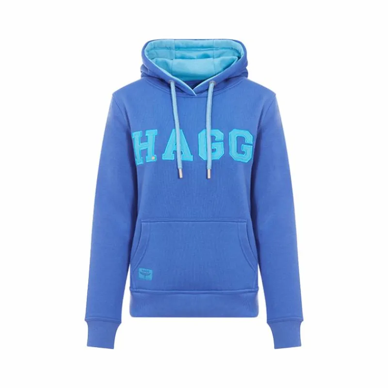 Pulls Et Gilets*Hagg - Sweat à capuche femme / ciel Bleu