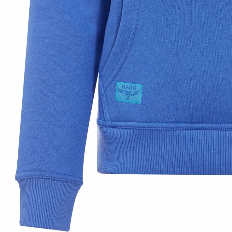 Pulls Et Gilets*Hagg - Sweat à capuche femme / ciel Bleu