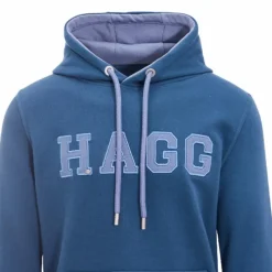 Pulls Et Gilets|Pulls Et Gilets*Hagg - Sweat à capuche homme orage Bleu