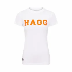 T-Shirts Et Baselayers*Hagg - T-shirt manches courtes femme / orange Blanc