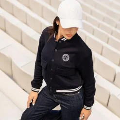 Blousons Et Manteaux*Harcour - Bomber manches longues femme Agathe Marine