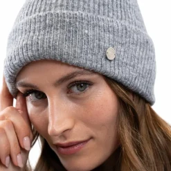 Bonnets/ Bandeaux*Harcour - Bonnet femme Anto chiné Gris