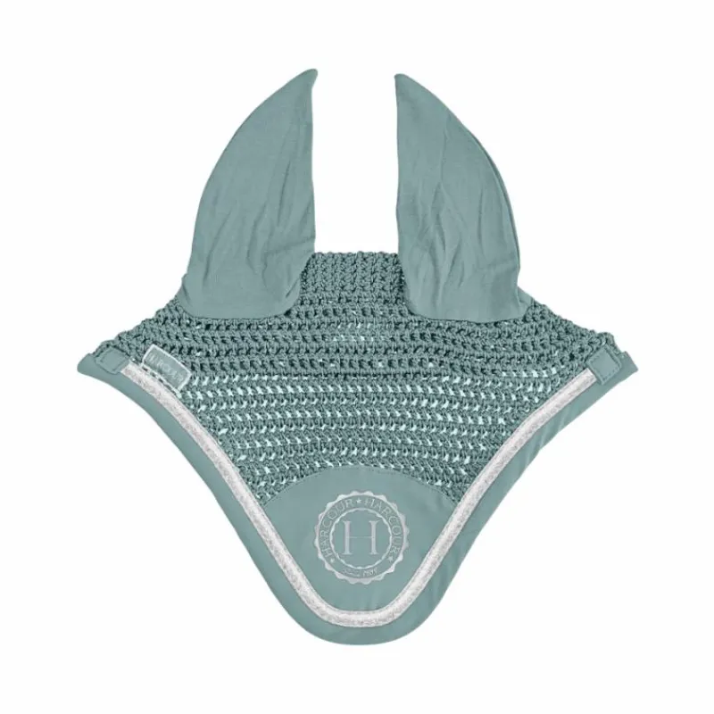 Clearance - Bonnet pour chevaux Fredy grey green Bonnets Pour Chevaux