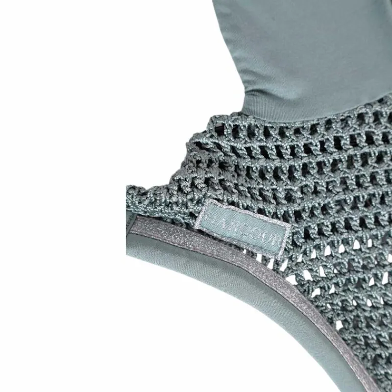 Clearance - Bonnet pour chevaux Fredy grey green Bonnets Pour Chevaux