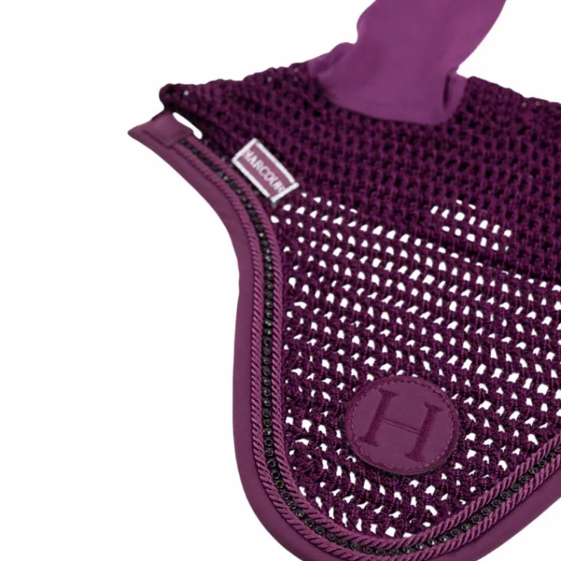 Bonnets Poneys|Bonnets Pour Chevaux*Harcour - Bonnet pour chevaux Fablir figue Violet